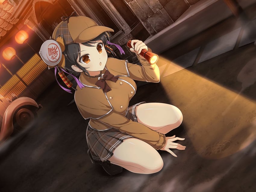 meimei (senran kagura and 2 more) drawn by yaegashi_nan