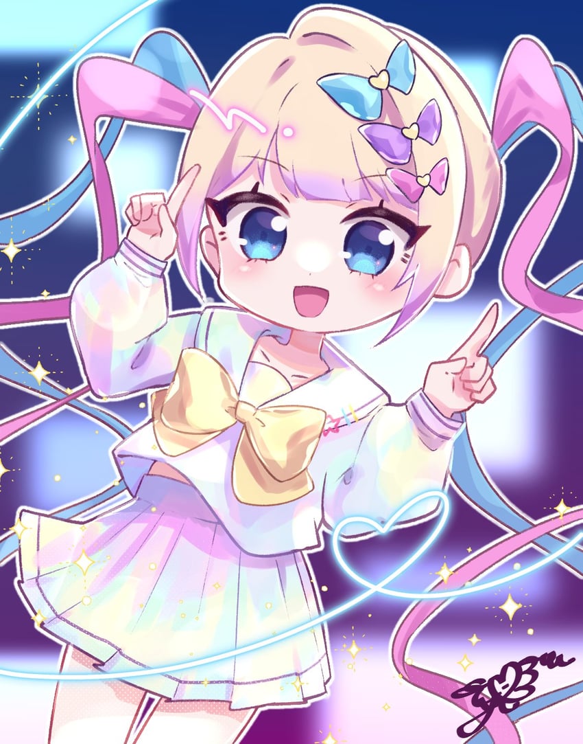 chouzetsusaikawa tenshi-chan (needy girl overdose and 1 more) drawn by yumeu