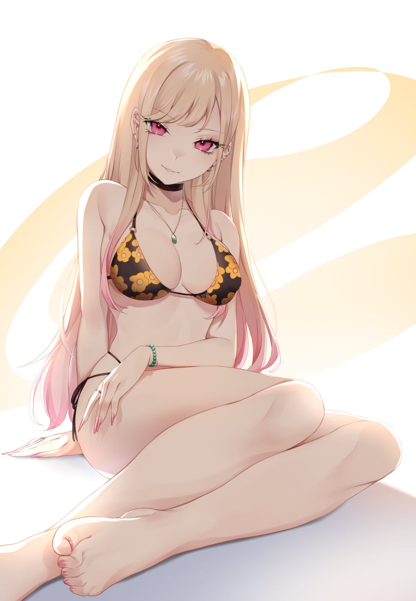 kitagawa marin (sono bisque doll wa koi wo suru) drawn by yoclesh