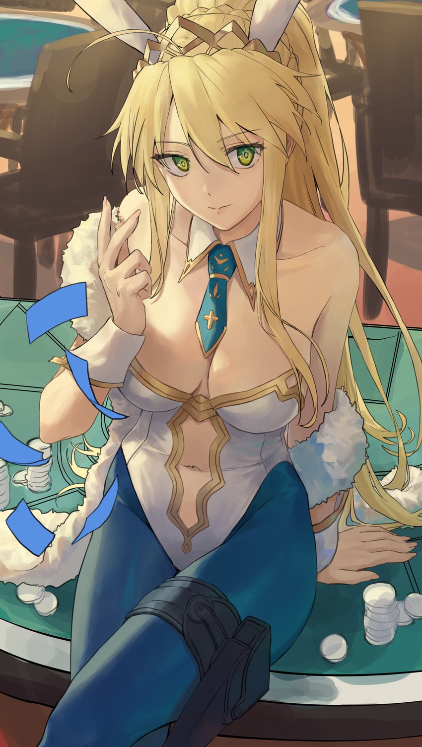 artoria pendragon (fate and 1 more) drawn by tesin_(7aehyun)