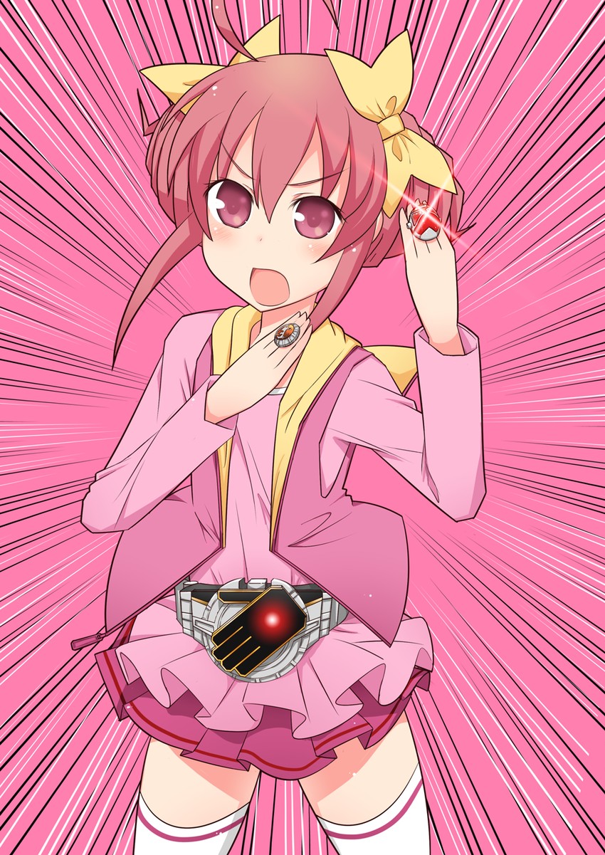 hoshizora miyuki and kamen rider wizard (precure and 3 more) drawn by ren_(733)