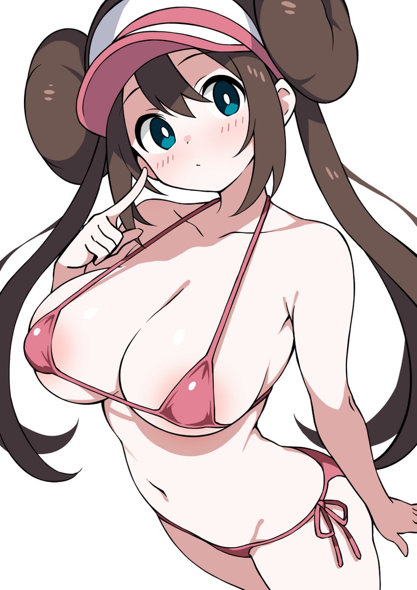 rosa (pokemon and 1 more) drawn by ecgg_(tsuji418477)