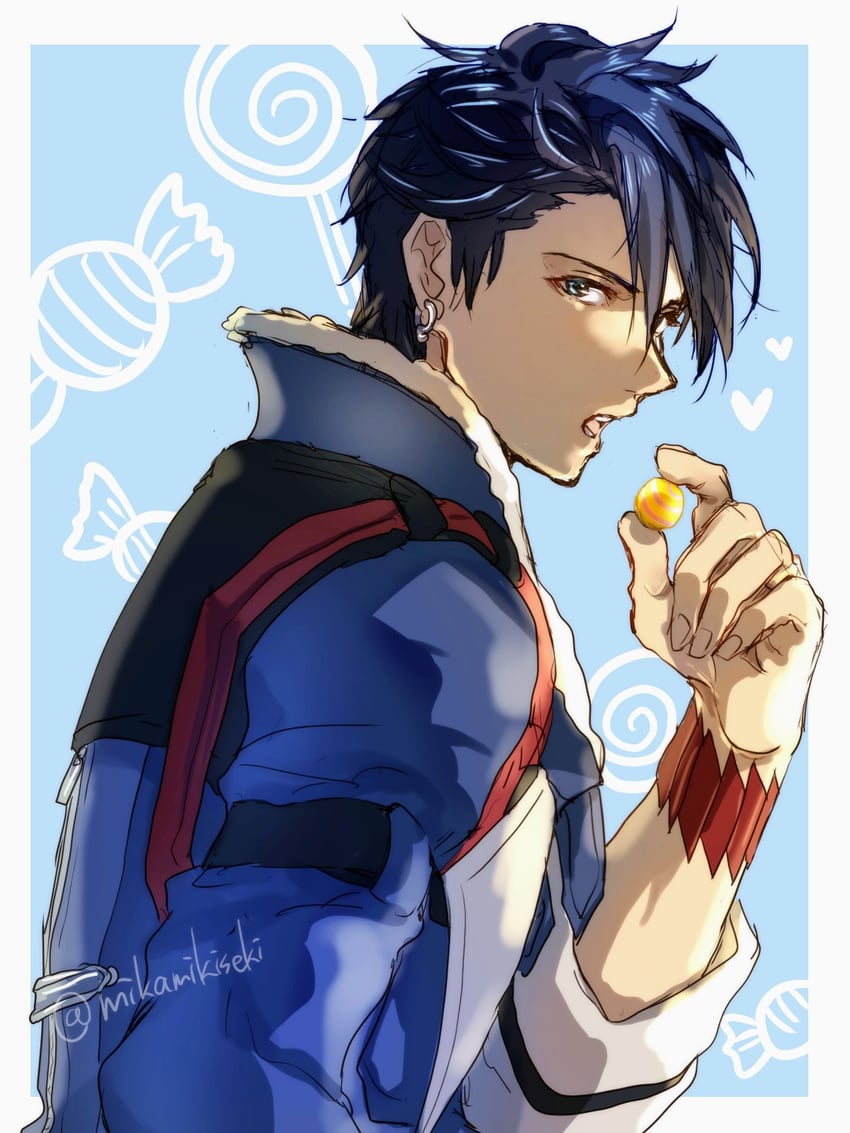van arkride (eiyuu densetsu and 2 more) drawn by mikamikiseki
