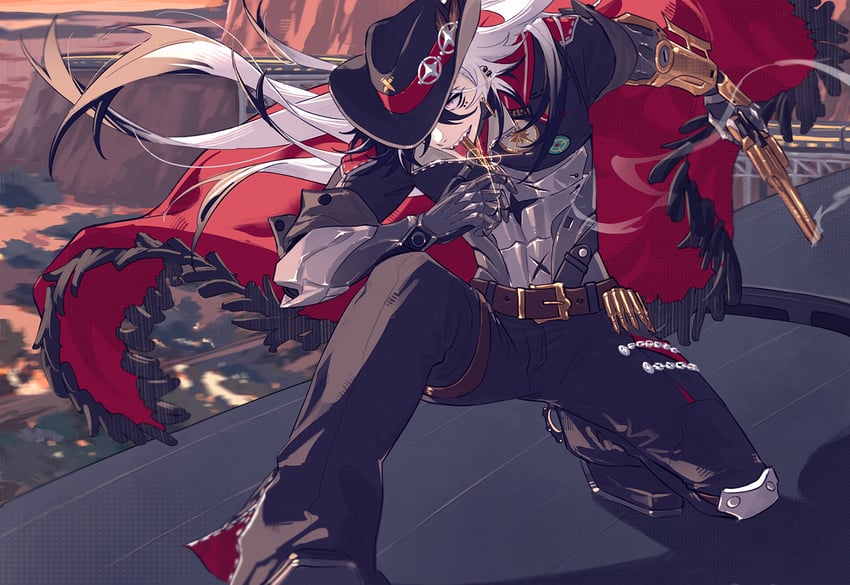 boothill (honkai and 1 more) drawn by mao_(expuella)