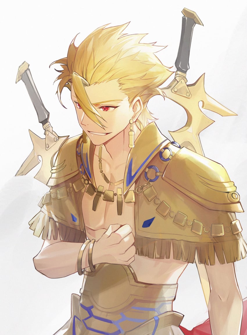 gilgamesh (fate and 1 more) drawn by k7_(kk7_000)