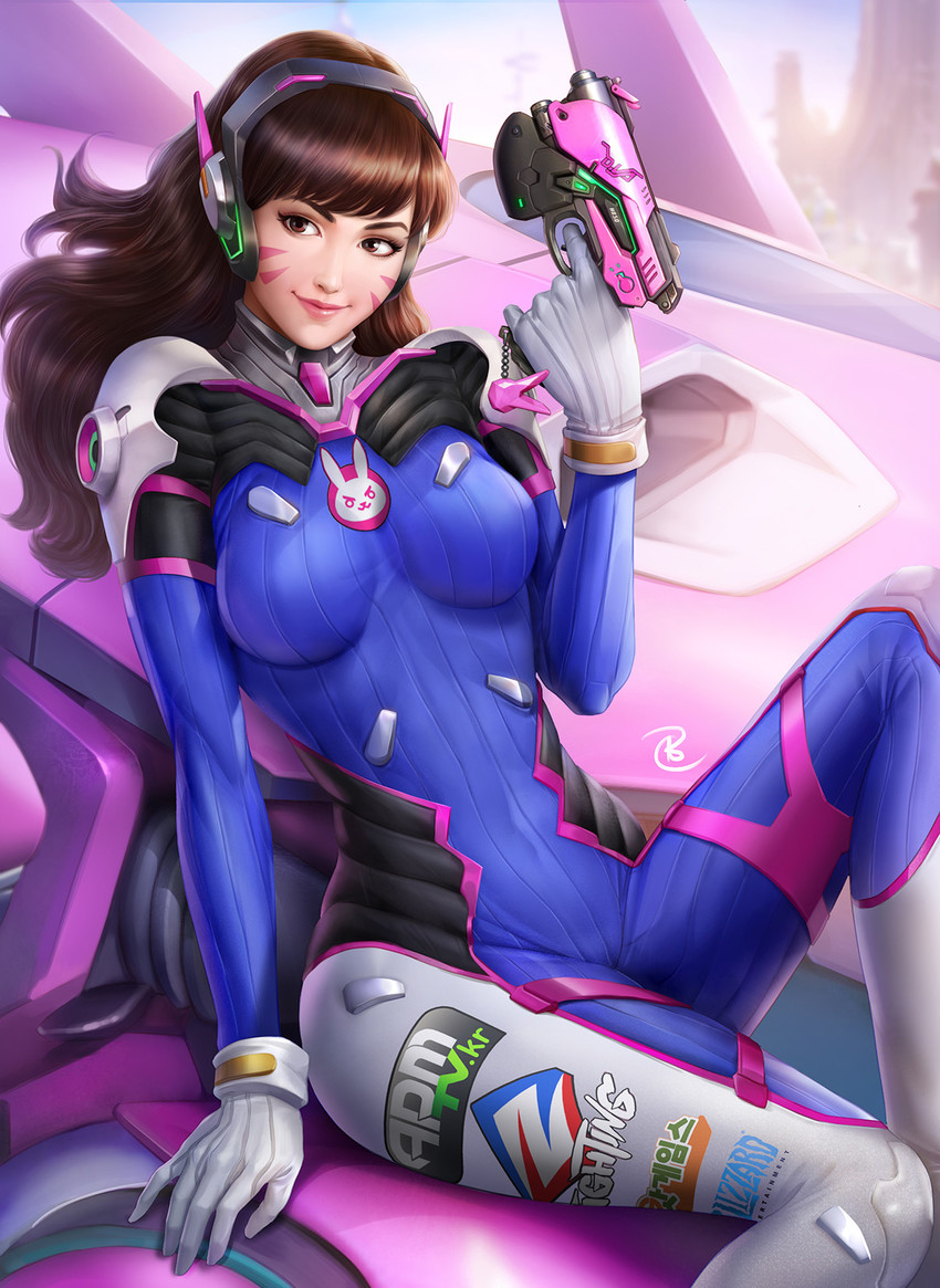 d.va (overwatch and 2 more) drawn by john_law_bc