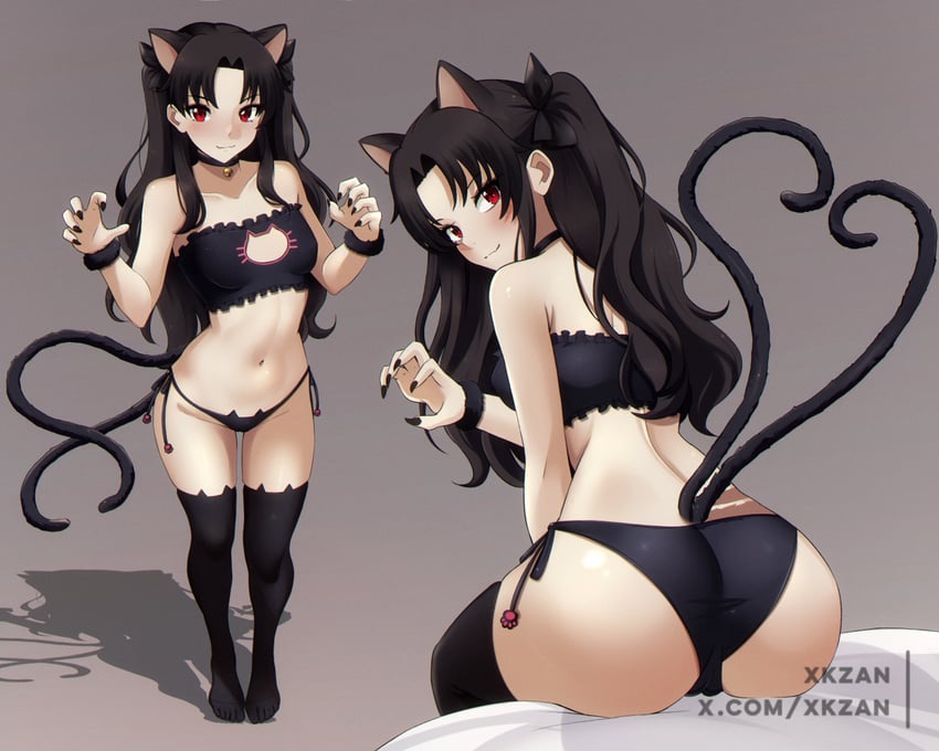 ishtar (fate and 1 more) drawn by xkzan
