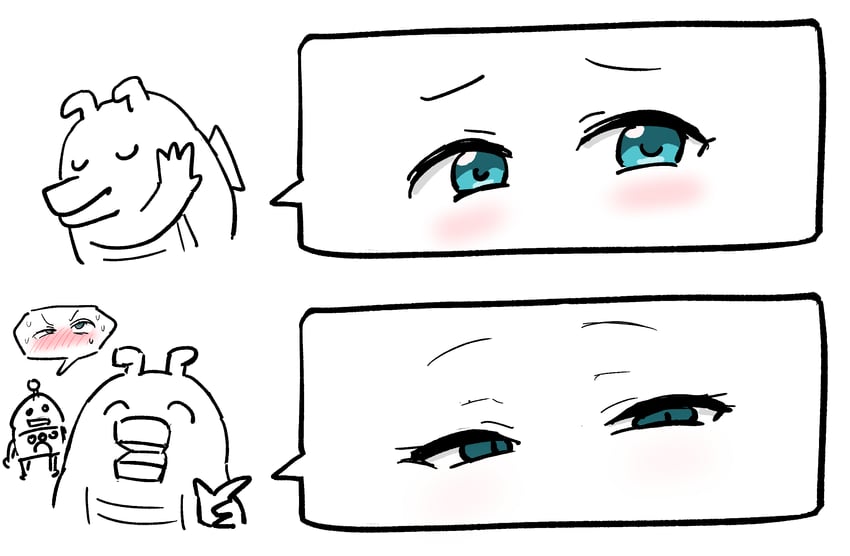 robot (suki na souzai happyou dragon and 1 more) drawn by tenten_(chan4545)