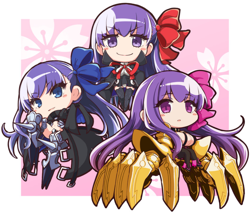 bb, meltryllis, and passionlip (fate and 2 more) drawn by yuki_shiro