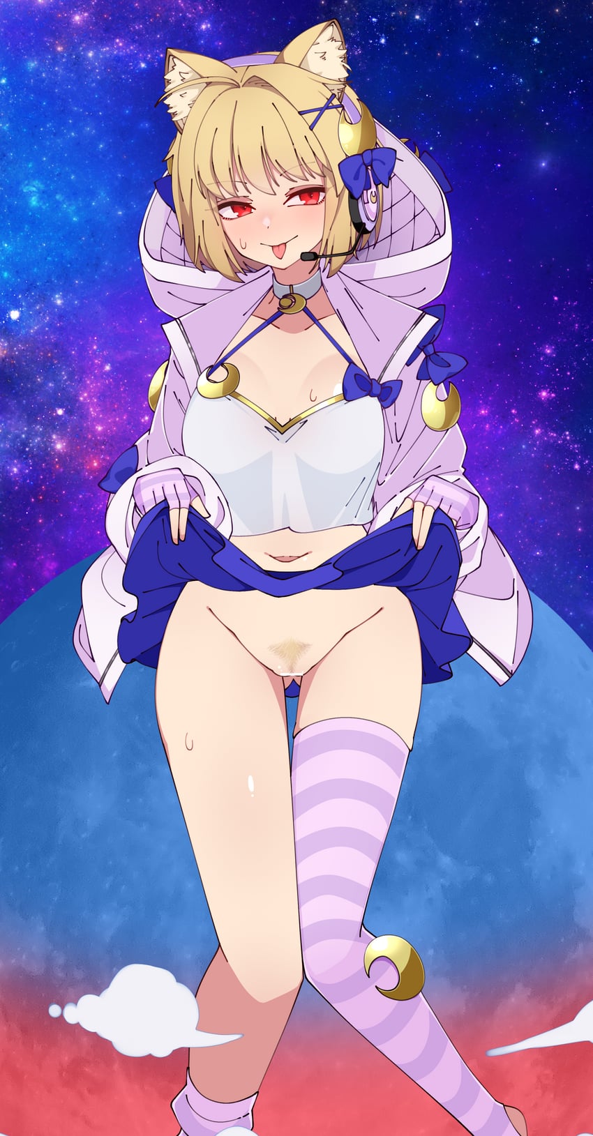 arcueid brunestud and phantas-moon (fate and 2 more) drawn by nazunobasho