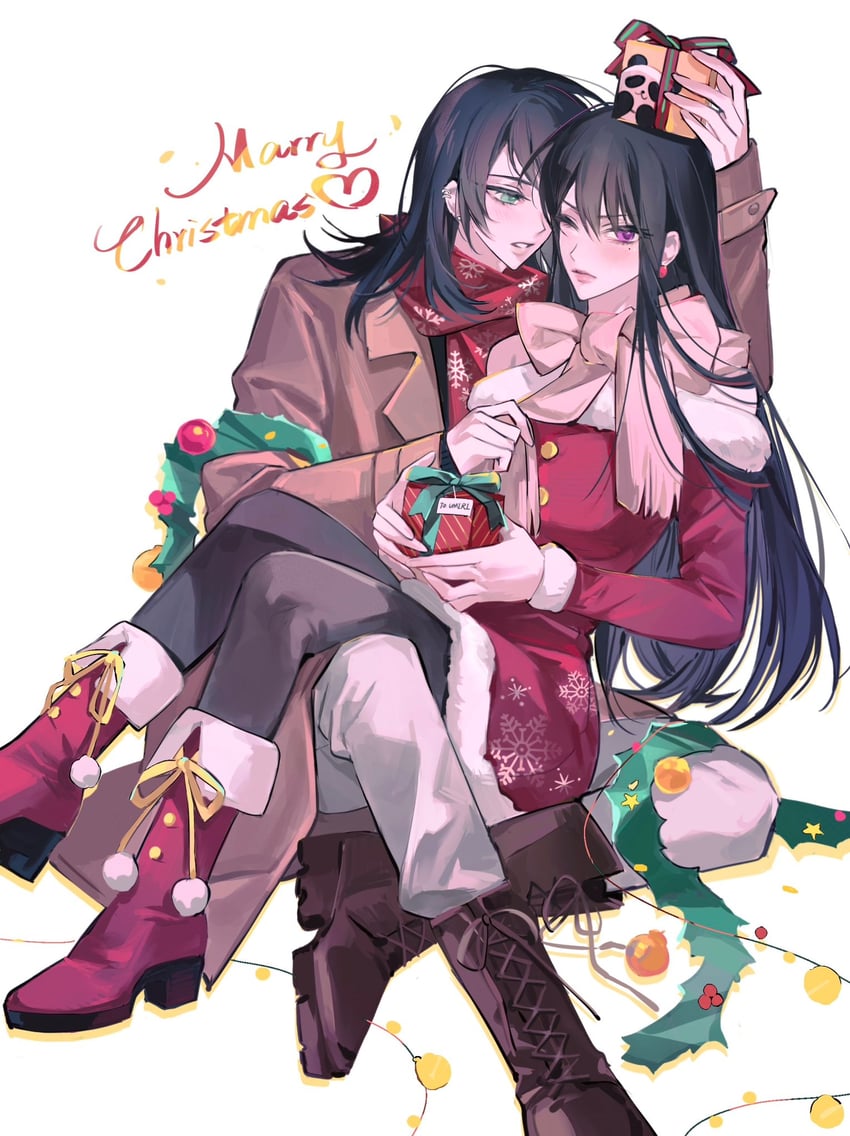 shiina taki and yahata umiri (bang dream! and 1 more) drawn by m_omoo