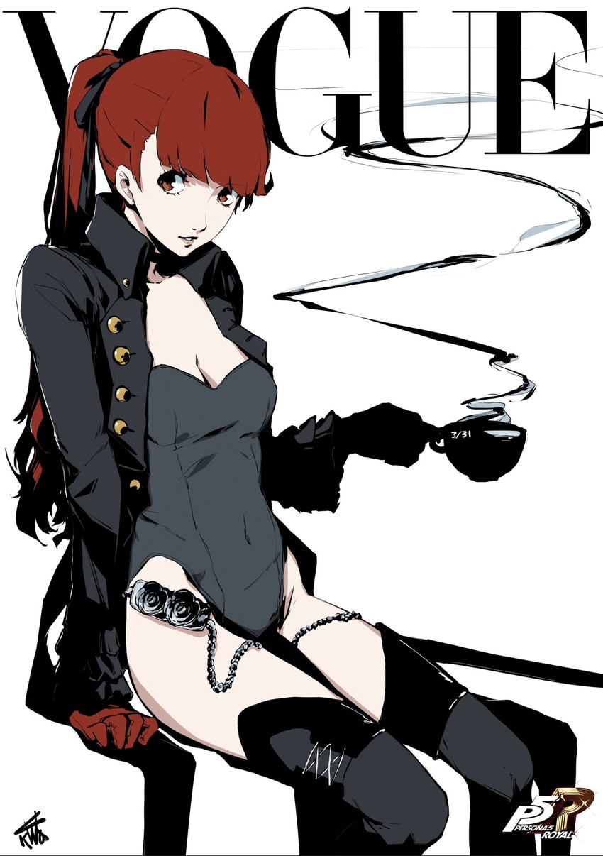 yoshizawa kasumi and violet (persona and 3 more) drawn by kuno_(runkunochan)
