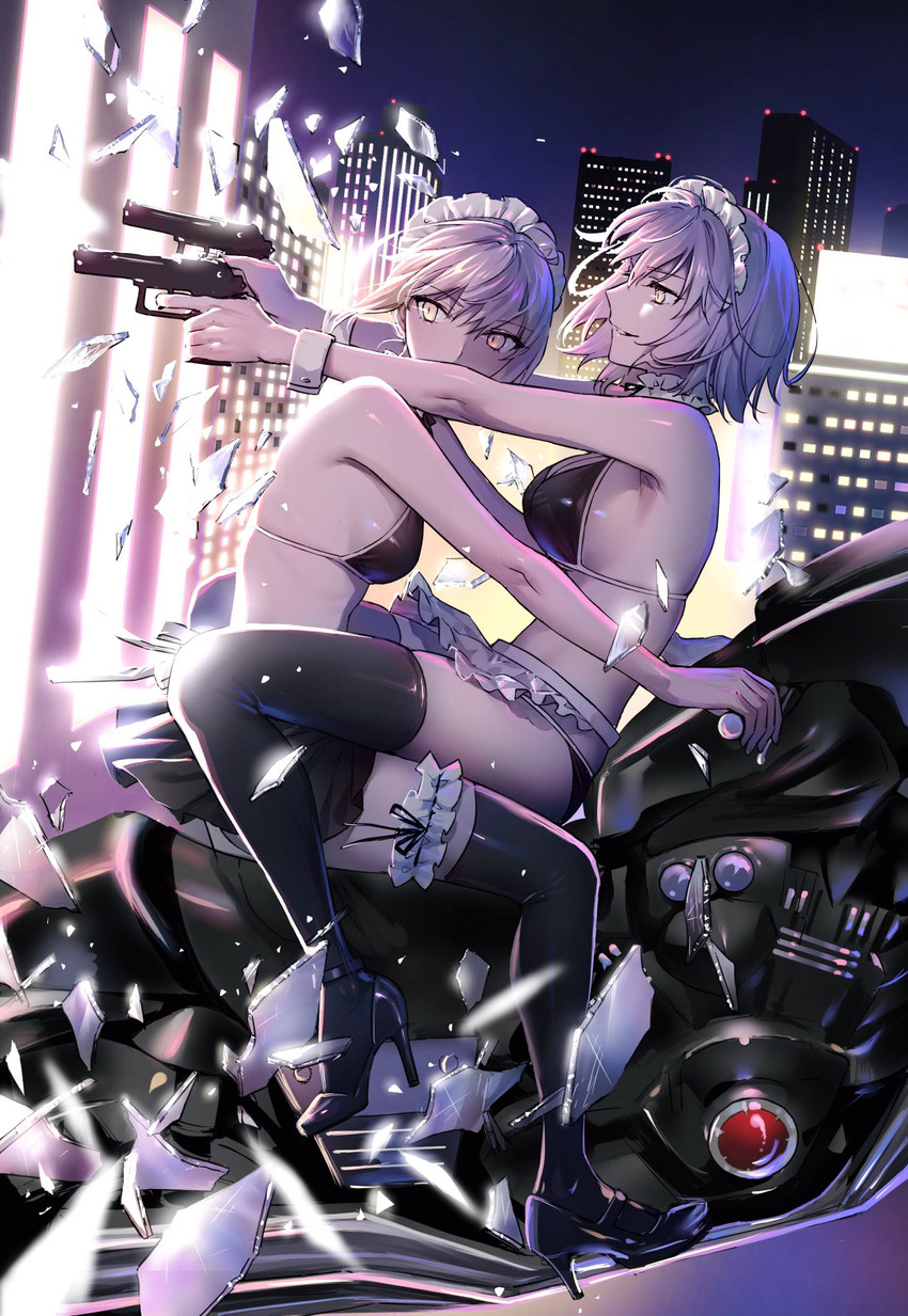 artoria pendragon, jeanne d'arc alter, and saber alter (fate and 1 more) drawn by nipi27