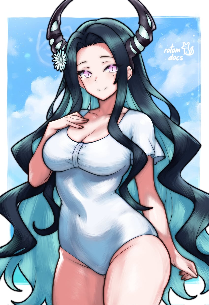 malpha ravencroft (hololive and 1 more) drawn by rotomdocs