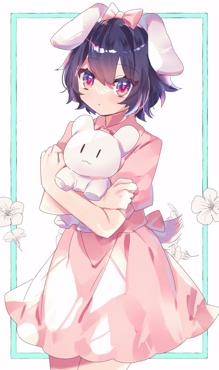 inaba tewi and inaba mob (touhou) drawn by haruwaka_064