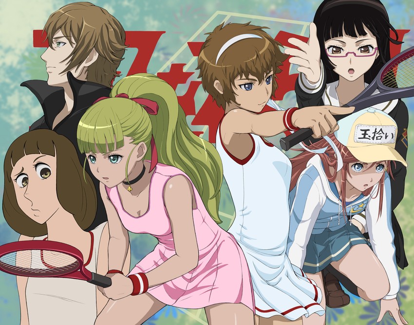 katou marika, chiaki kurihara, jenny dolittle, lynn lambretta, endou mami, and 1 more (miniskirt pirates) drawn by sharakuryousuke