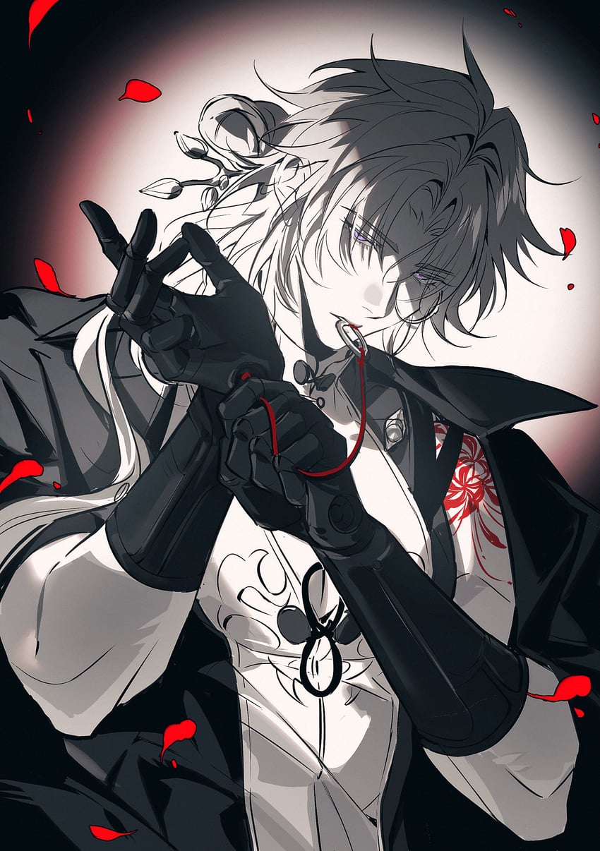 blade and yingxing (honkai and 1 more) drawn by the_other_side