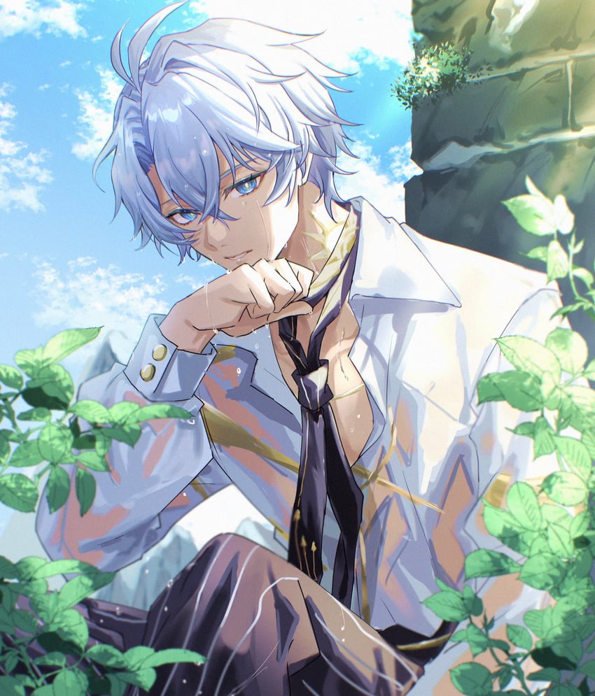 phainon (honkai and 1 more) drawn by shiro_(deucqvhzjb2blzg)