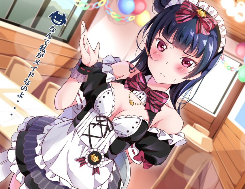 tsushima yoshiko (love live! and 1 more) drawn by tipii