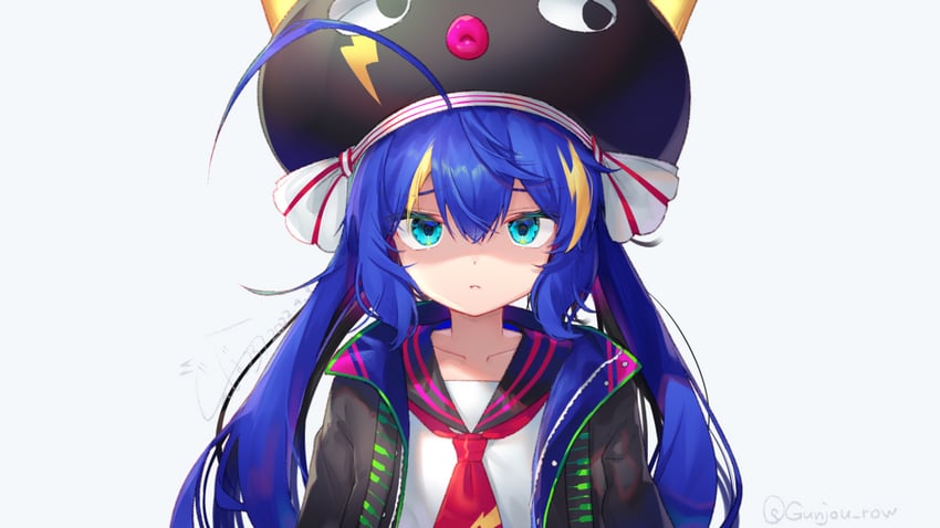 otomachi una (vocaloid) drawn by gunjou_row