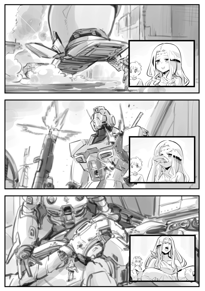 g-spring goddess, hygogg, g-forest goddess, gm cold districts type, and z'gok-e (original and 3 more) drawn by kato_takuji