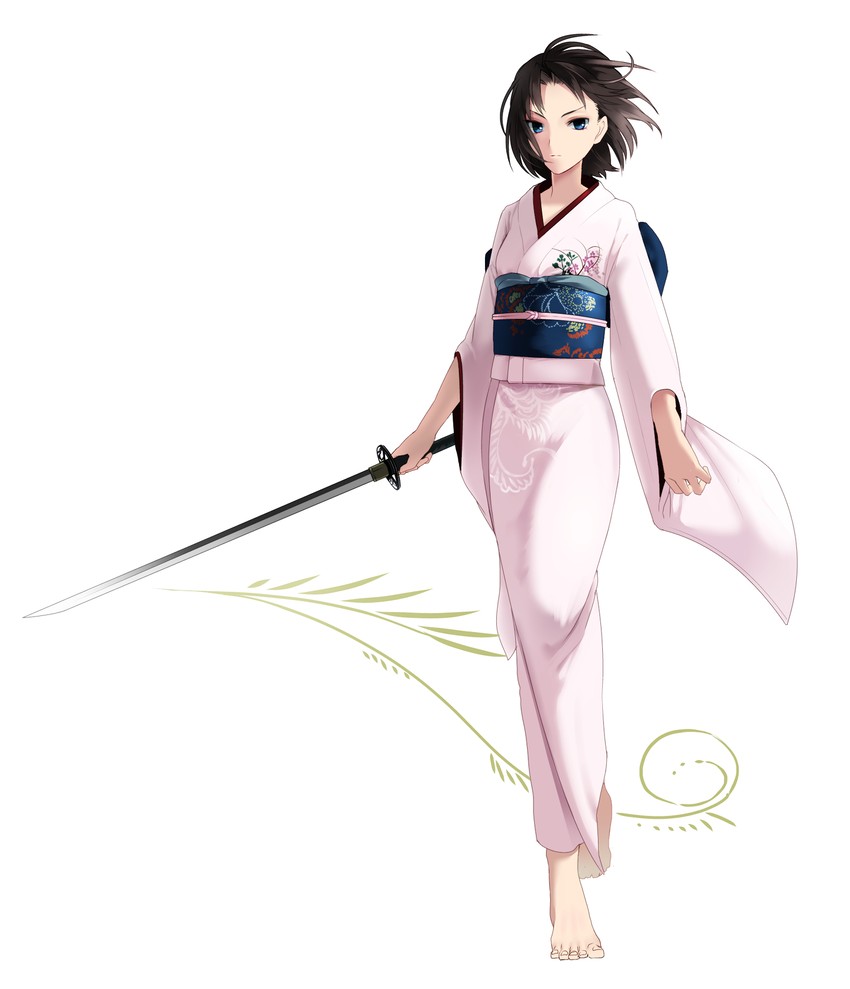ryougi shiki and void shiki (kara no kyoukai) drawn by saifu_(sisutakh)