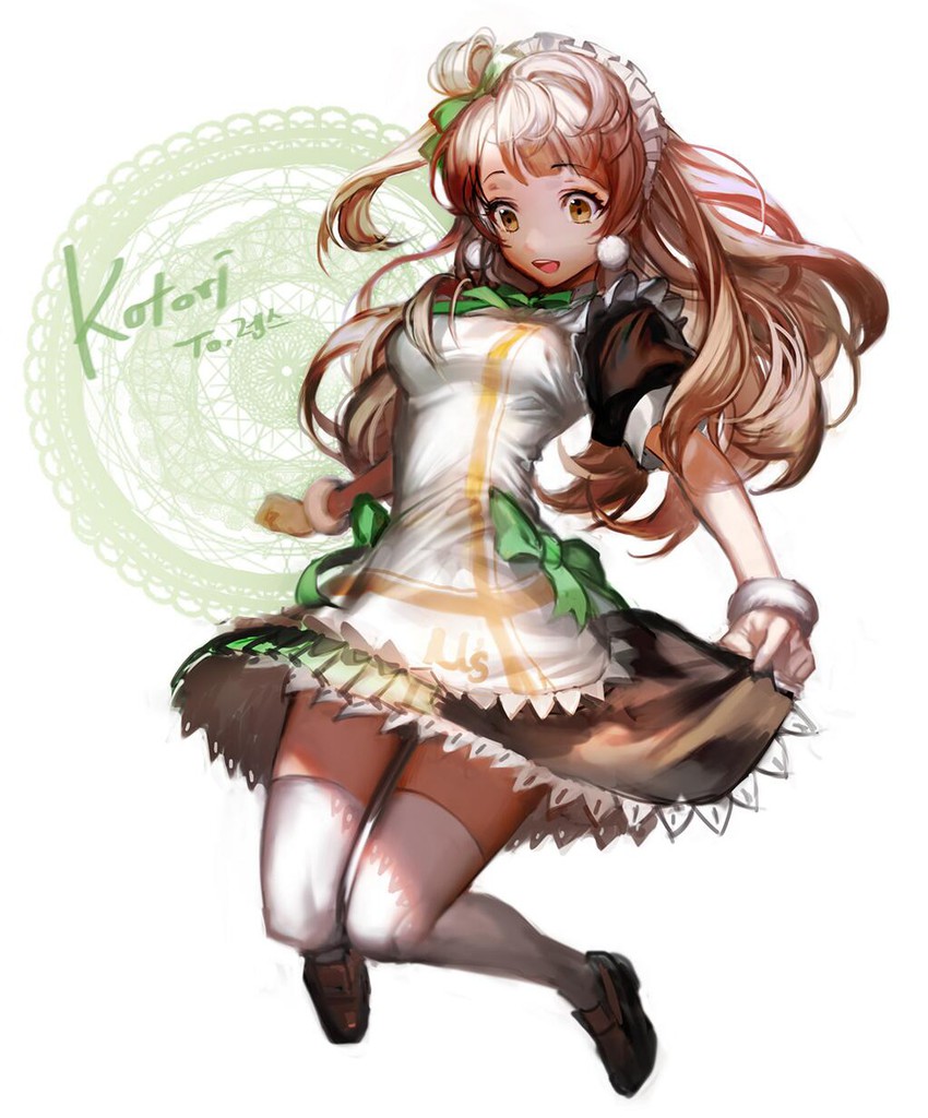 minami kotori (love live! and 1 more) drawn by charcoalo