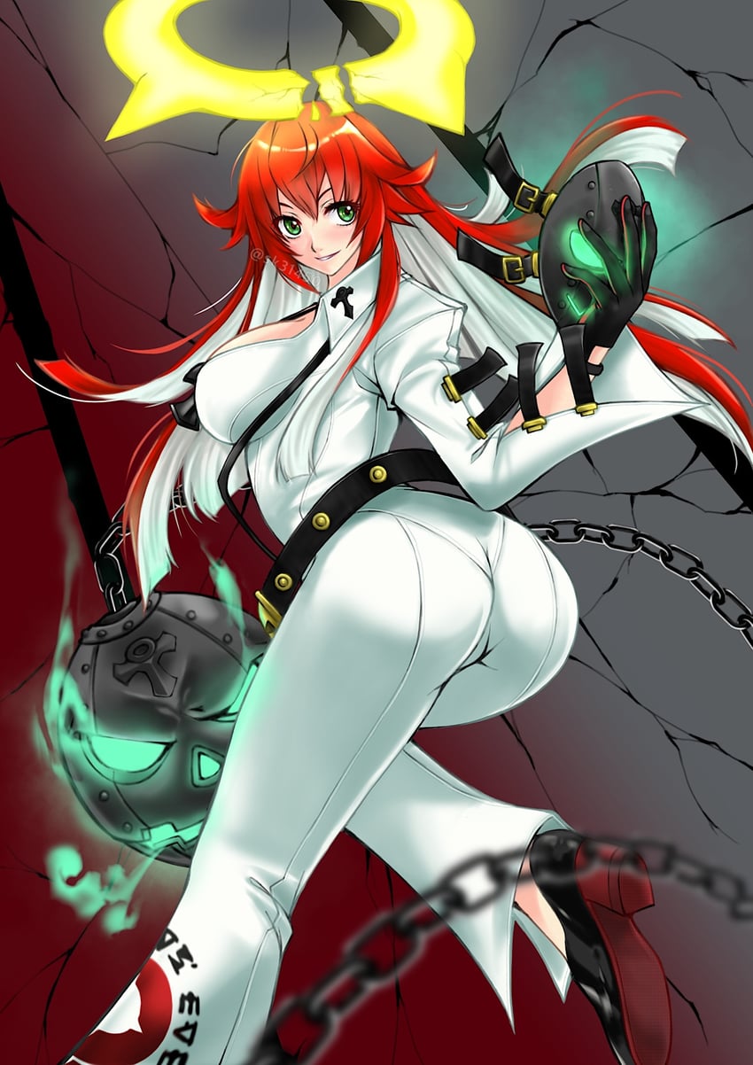 jack-o' valentine and dorpos (guilty gear and 1 more) drawn by sk_(sk-g)
