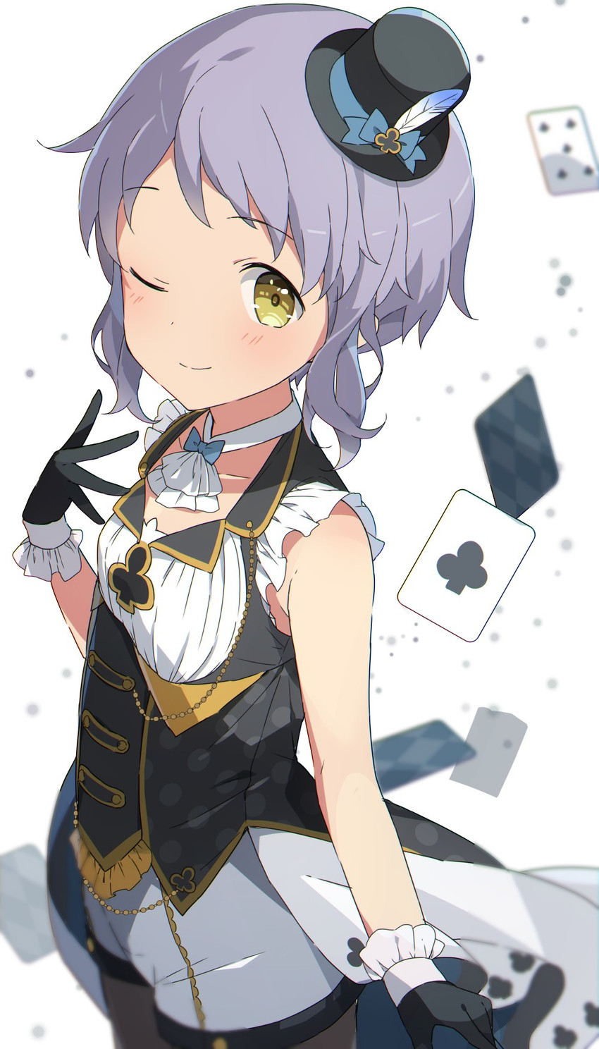 makabe mizuki (idolmaster and 1 more) drawn by mochigome_(ununquadium)