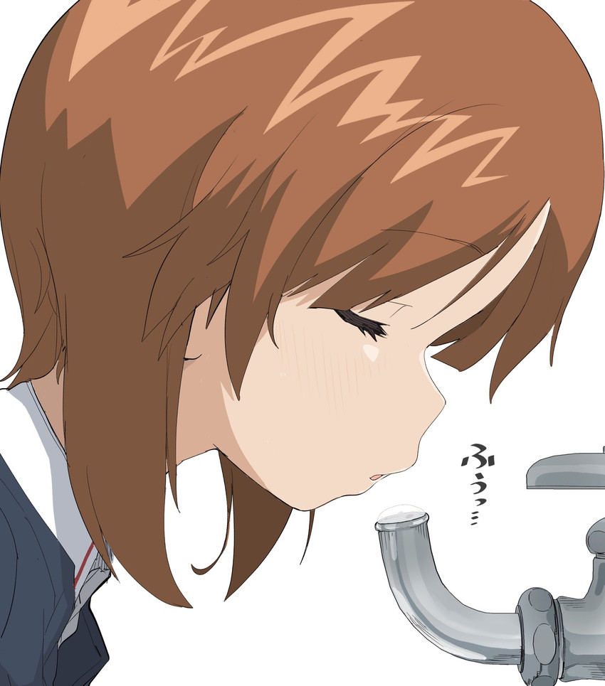 nishizumi miho (girls und panzer) drawn by henyaan_(oreizm)