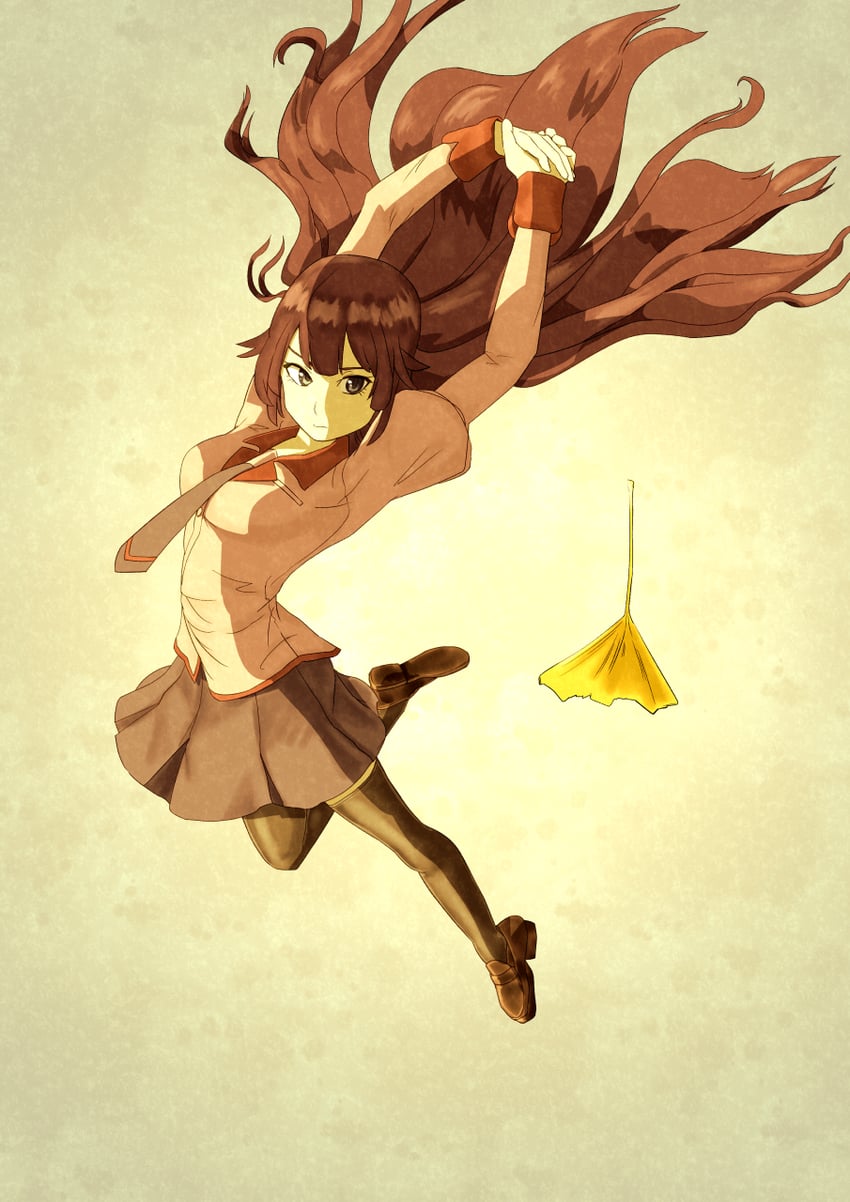 senjougahara hitagi (monogatari and 1 more) drawn by kusayagi_nanao