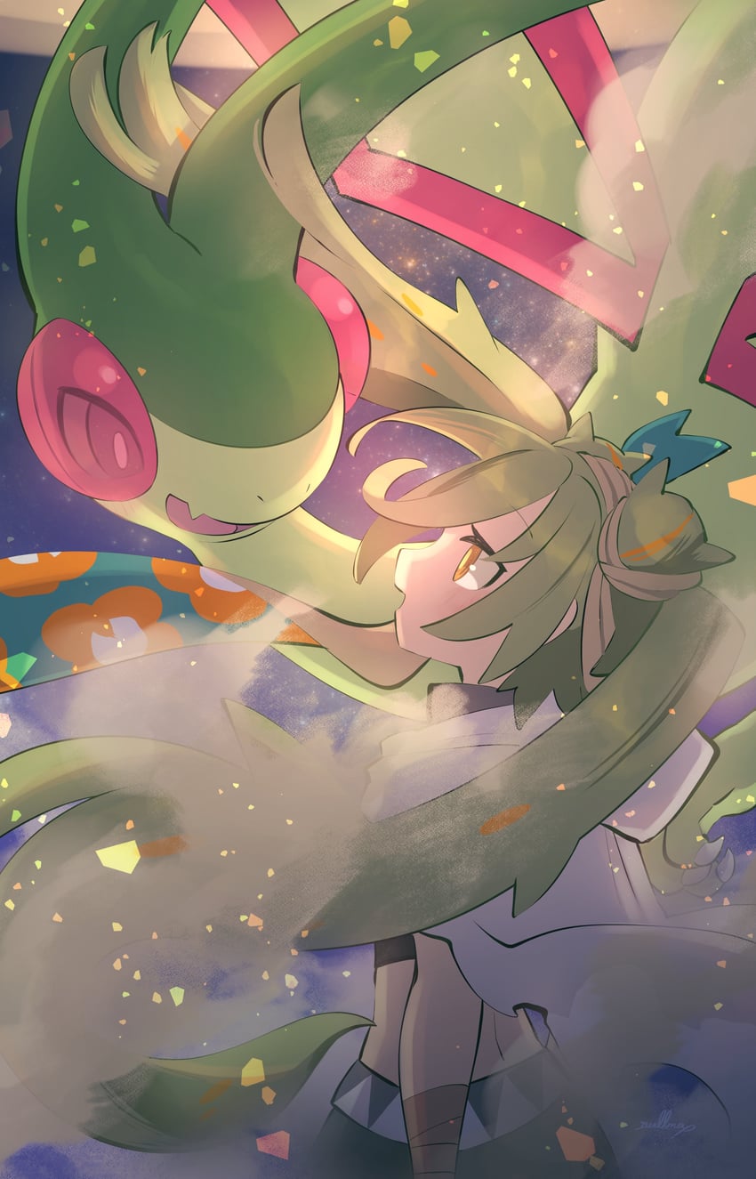 hatsune miku, flygon, and ground miku (pokemon and 2 more) drawn by nullma