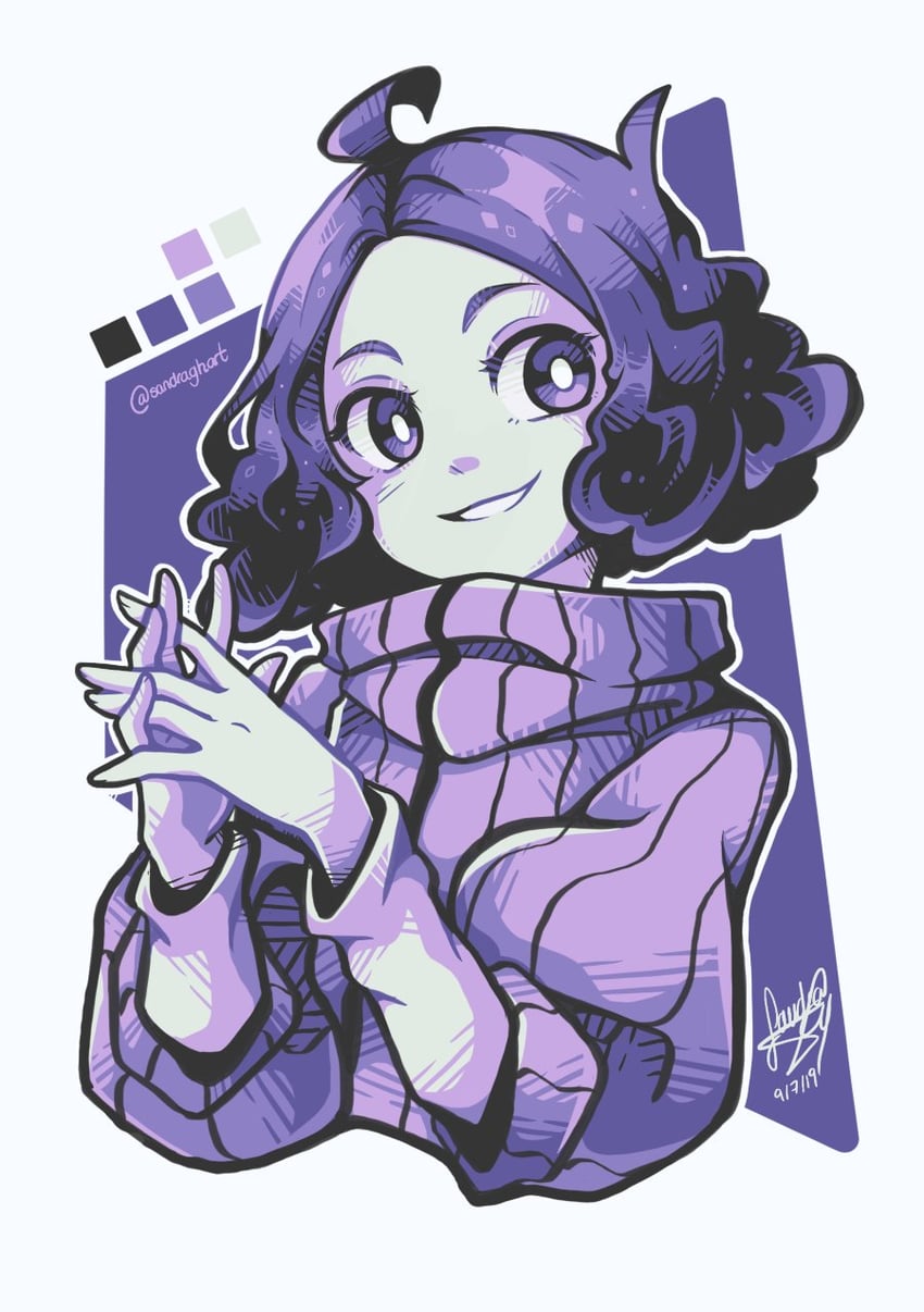 okumura haru (persona and 1 more) drawn by sandragh