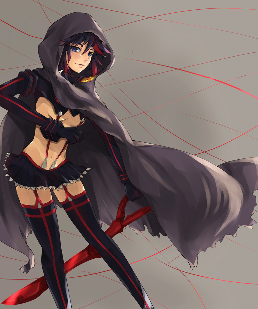 matoi ryuuko and senketsu (kill la kill) drawn by kylielee7