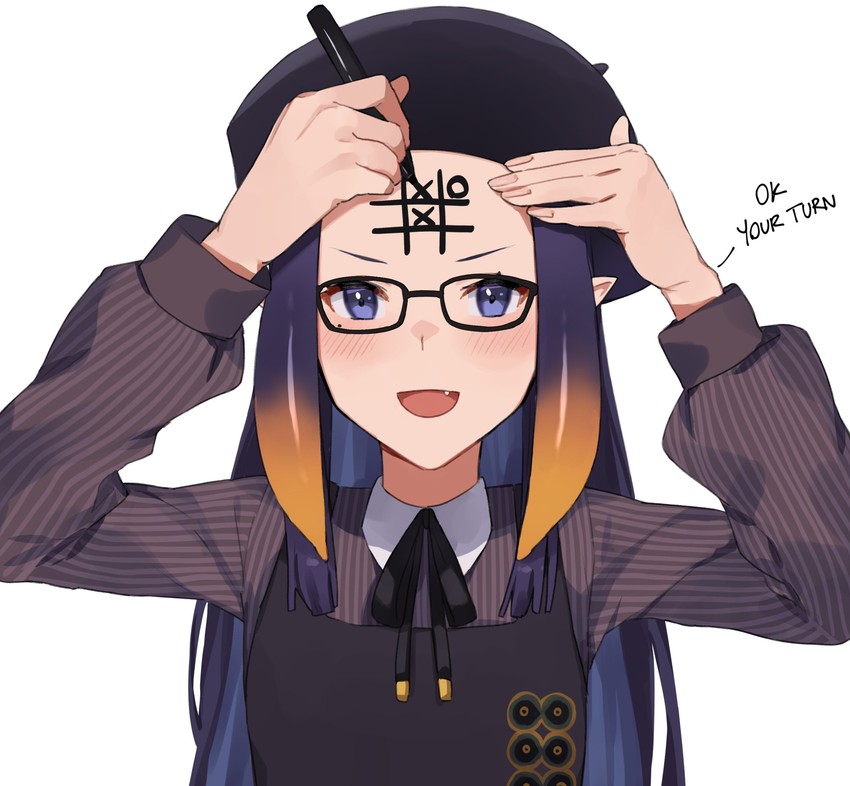ninomae ina'nis (hololive and 1 more) drawn by kamu_(kamuuei)