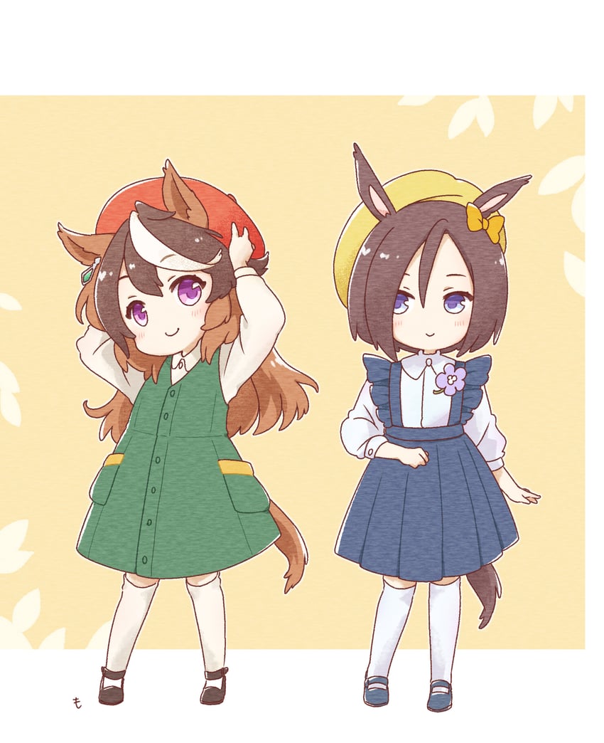 symboli rudolf and air groove (umamusume) drawn by mon_momu