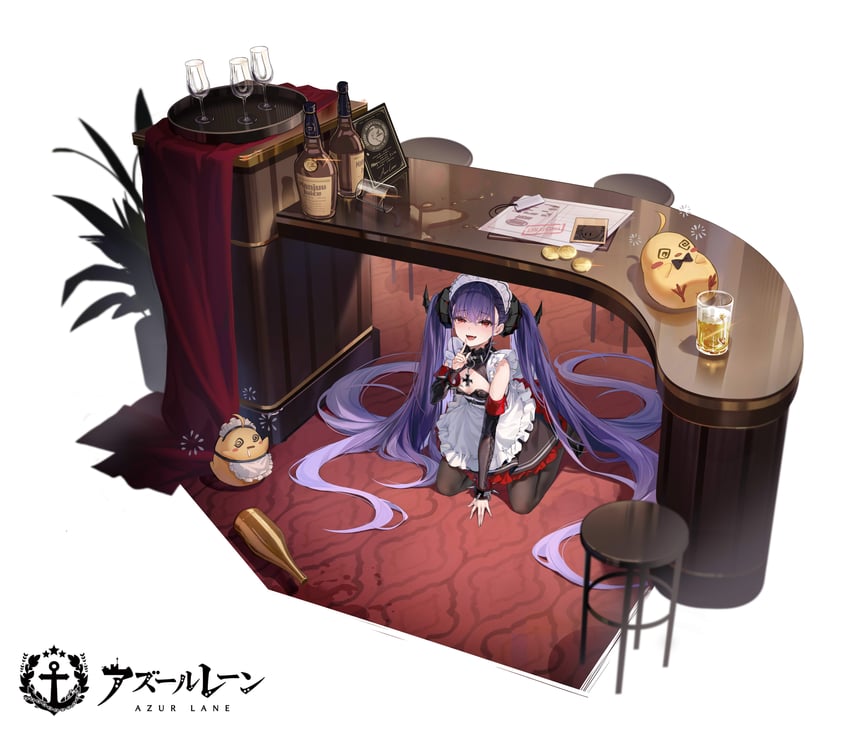 manjuu and felix schultz (azur lane) drawn by ng_jie