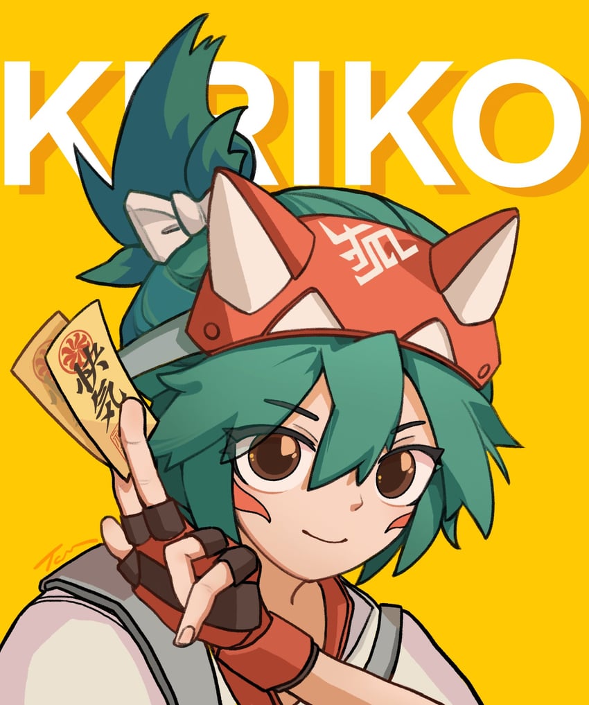 kiriko (overwatch and 1 more) drawn by tcm_xx
