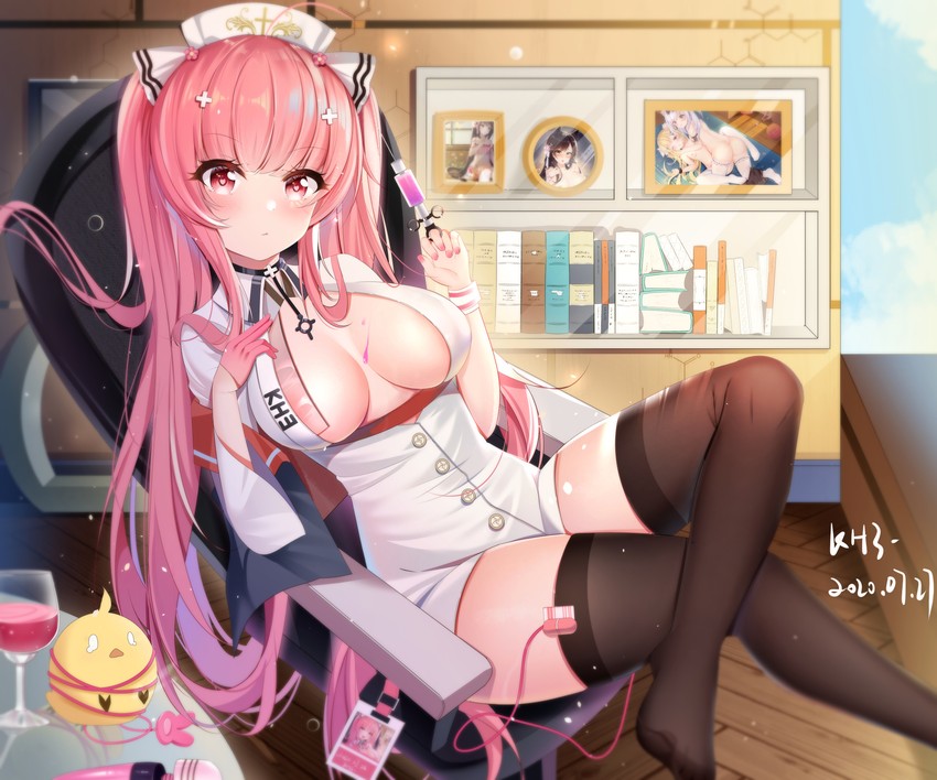 manjuu, atago, nagato, perseus, eldridge, and 1 more (azur lane) drawn by miaogujun