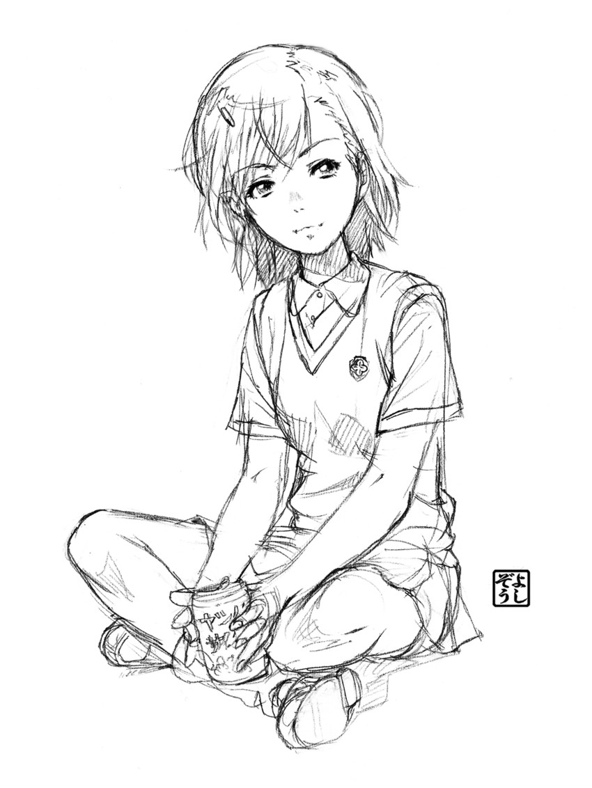 misaka mikoto (toaru majutsu no index and 1 more) drawn by yoshikawa_kazunori