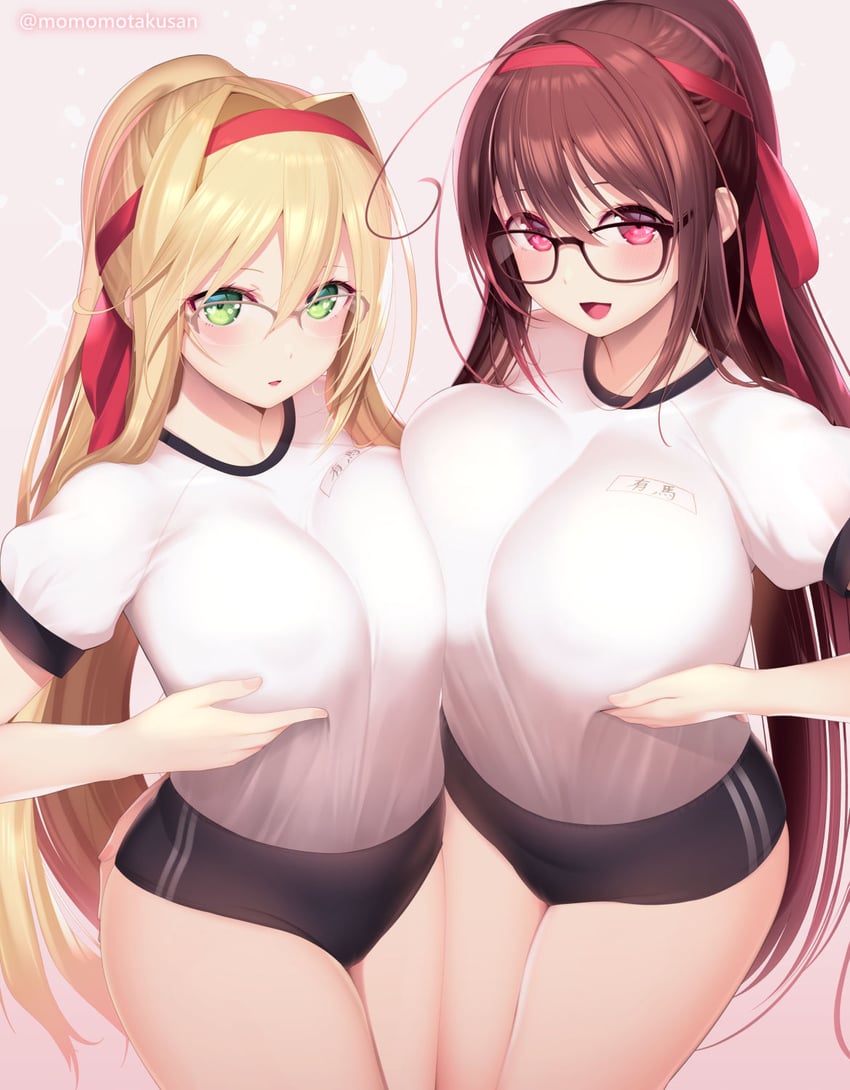 arima senne and arima senka (original) drawn by kashiwamochi_yomogi