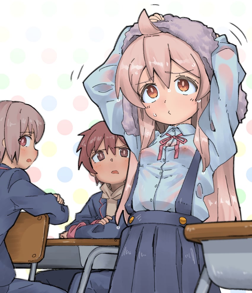 oyama mahiro, senkawa minato, and sakurada yuuta (onii-chan wa oshimai!) drawn by shiriananmin