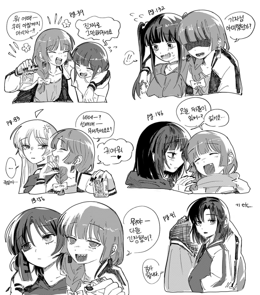 yamada ryo, hiroi kikuri, ijichi seika, iwashita shima, and satou aiko (bocchi the rock!) drawn by 3bbbxb