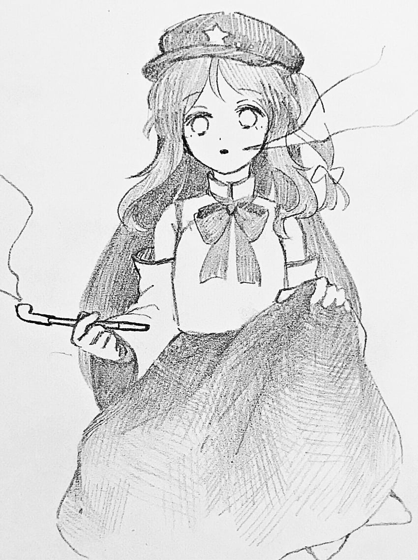 label girl (touhou and 1 more) drawn by itsuki_(_dw)