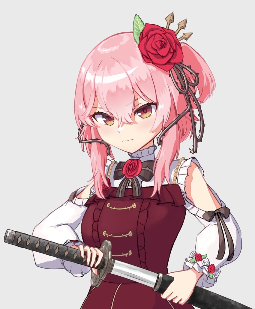 rosemi lovelock (nijisanji and 2 more) drawn by hamh