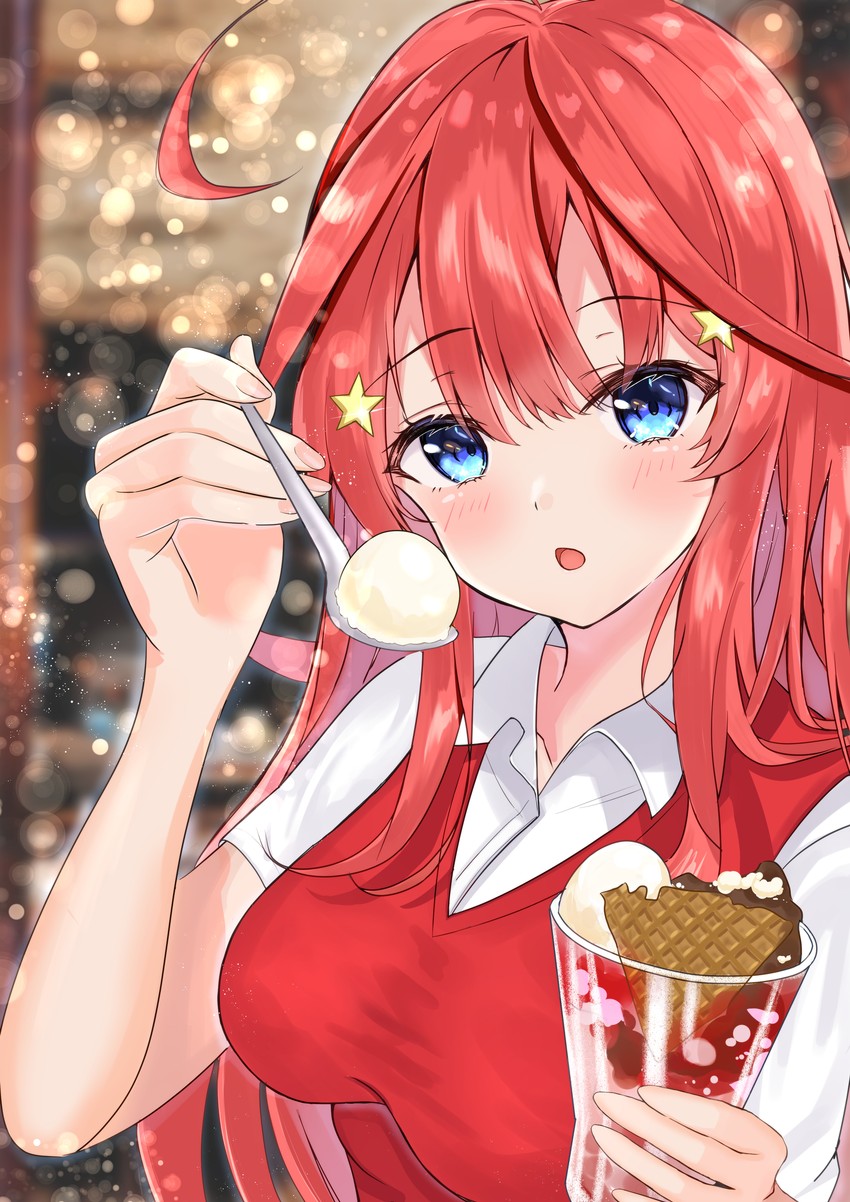 nakano itsuki (go-toubun no hanayome) drawn by rain_sunny