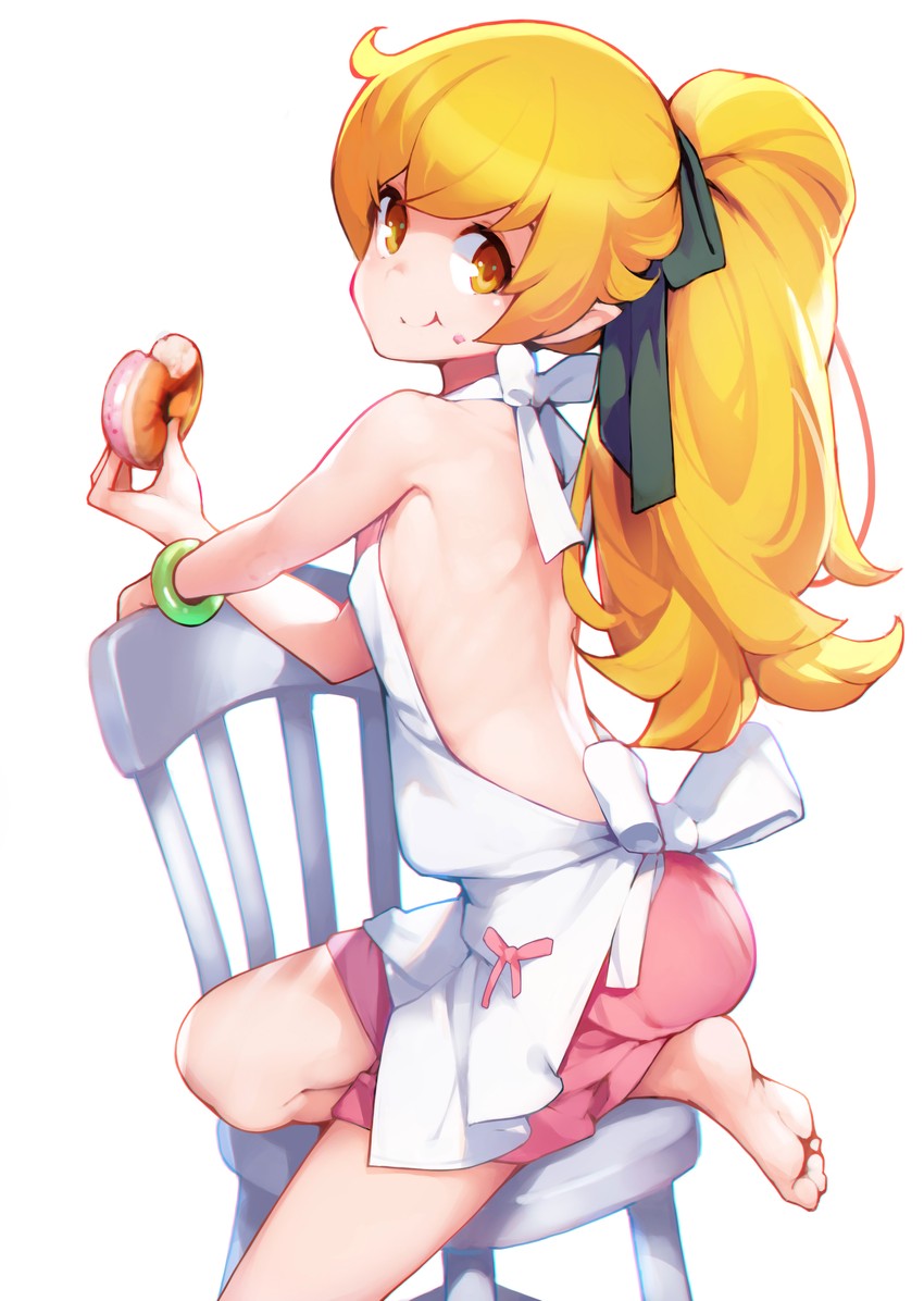 oshino shinobu (monogatari and 1 more) drawn by ataruman
