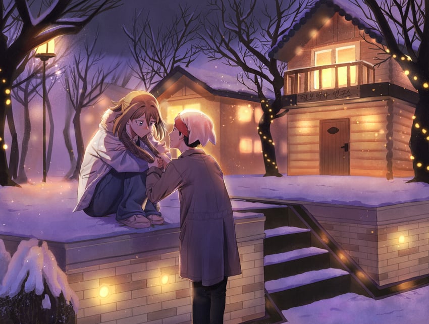 may and brendan (pokemon and 1 more) drawn by elosia