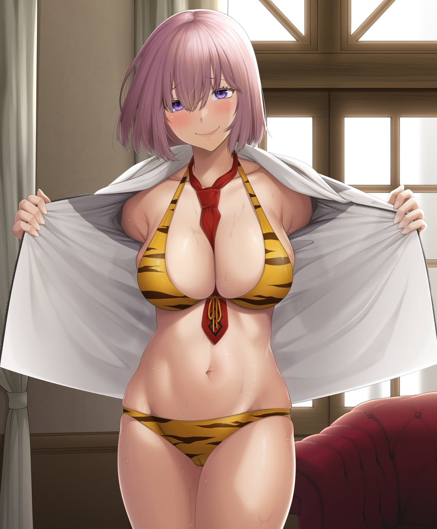 mash kyrielight (fate and 1 more) drawn by ao_banana