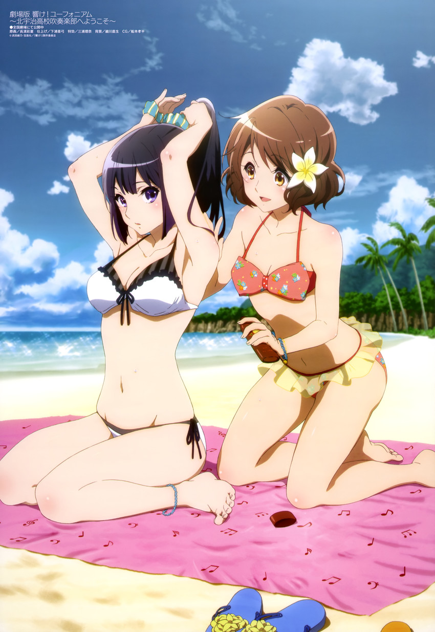 oumae kumiko and kousaka reina (hibike! euphonium and 1 more) drawn by nagahama_ayaka